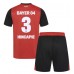 Bayer Leverkusen Piero Hincapie #3 Dětské Oblečení Domácí Dres 2024-25 Krátkým Rukávem (+ trenýrky)